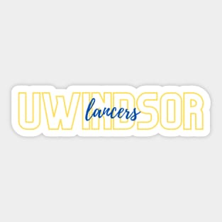 Windsor Lancers Sticker